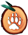 df60cm wolf paw